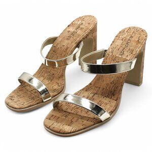 Rampage Jolene Two-Strap Heeled Sandal (Women S)